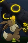 animal_genitalia animal_penis aroused balls big_penis bioluminescence black_body black_fur brown_body brown_fur canine_genitalia canine_penis deep_throat dildo dildo_sitting duo erection face_fucking fellatio feral fluffy fluffy_tail fur fur_markings genitals glowing glowing_genitalia glowing_paws glowing_penis irrumatio male male/male markings neck_tuft oral oral_penetration paws penetration penile penis penis_size_difference service_animal service_height servicing_from_below sex sex_toy size_difference small_penis tail thick_penis throat_swabbing tuft weight_difference white_body white_fur conditional_dnp pawsta nintendo pokemon canid canine eevee eeveelution generation_1_pokemon generation_2_pokemon mammal pokemon_(species) umbreon absurd_res hi_res