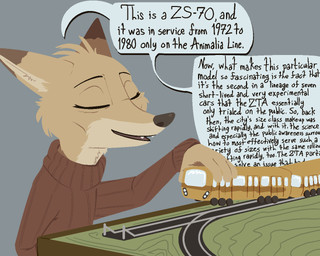 4_fingers ambiguous_gender anthro clothed clothed_anthro clothing countershade_fur countershading dialogue dipstick_ears ear_markings eyes_closed fingers fur head_tuft holding_object infodumping linked_speech_bubble model_train multicolored_ears open_mouth open_smile simple_background smile solo speech_bubble speech_bubble_drop_shadow sweater tan_body tan_fur teeth text topwear tuft turtleneck conditional_dnp tangerine_(artist) pack_street charlie_(weaver) canid canine corsac_fox fox mammal true_fox 2026 5:4 aliasing binary_drawing digital_drawing_(artwork) digital_media_(artwork) english_text
