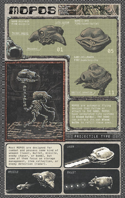 ambiguous_gender bullet feral group laser missile not_furry science_fiction text walking plastiboo godhusk c-ufo dee-dee_(godhusk) hellmaker the_hand_(godhusk) biomechanical humanoid mopos vessel_(godhusk) character_name digital_media_(artwork) english_text official_art species_name