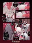 2024 3:4 anthro breasts butt canid canid_demon canine clitoris clothing comic conditional_dnp countershade_torso countershading demon detailed_background dialogue doggystyle english_text female female_penetrated from_behind_position fur genitals hellhound helluva_boss hi_res knot loona_(helluva_boss) loonanudes male male/female mammal motion_lines mythological_canine mythological_creature mythology nipples penetration red_sclera sex sound_effects speech_bubble text tongue tongue_out vaginal vaginal_penetration vortex_(helluva_boss)