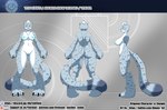 aljune_art anthro big_breasts breasts butt destiny_(video_game) destiny_2 english_text felid female fireteam_epsilon genitals hi_res mammal model_sheet nipples pantherine pussy snow_leopard solo tess_(destiny) tess_everis text url