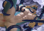 abs anal_wink animal_genitalia anthro anus barazoku biceps blue_body genital_slit genitals horn jaw knot male muscular muscular_anthro muscular_male muscular_sub muscular_thighs nipple_fetish nipple_play nipples nude oral oral_penetration parting_slit pecs penetration raised_leg restrained restrained_by_tentacles slit_penetration slit_play solo submissive tail tentacle_in_mouth tentacle_in_slit tentacle_penetration tentacles inkudoragoon capcom monster_hunter mythology dragon fanged_wyvern mythological_creature mythological_scalie scalie zinogre 2d_animation animated long_playtime motion_tweening no_sound webm