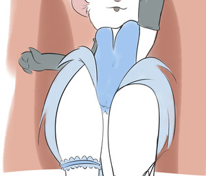 anthro burlesque clothing dancing female gloves handwear solo stage kamperkiller disney the_great_mouse_detective miss_kitty_mouse house_mouse mammal mouse murid murine rodent