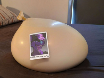 anthro bedroom blue_eyes blue_nose cock_vore condom cosmic_hair ethereal_hair femboy filled_condom genitals male open_mouth penile penis photo photo_background purple_mouth sexual_barrier_device solo text vore unknown_artist kitsunaki canid canine fox mammal 4:3 english_text hi_res photography_(artwork)