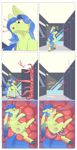 anal anal_penetration cutie_mark female feral genitals hair locker oral oral_penetration penetration restrained restrained_by_tentacles sex solo tail tentacle_in_ass tentacle_in_mouth tentacle_in_vagina tentacle_penetration tentacle_sex tentacles text vaginal vaginal_penetration chapaevv hasbro my_little_pony fan_character lily_(oc) absurd_res comic digital_media_(artwork) english_text hi_res