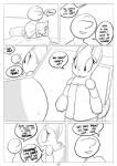 2017 anon anthro aroused bed blush claws clothed clothing comic dialogue digital_drawing_(artwork) digital_media_(artwork) duo english_text female furniture generation_1_pokemon hi_res hotel human inside lol_comments lying male mammal map monochrome nidoqueen nintendo open_mouth pokemon pokemon_(species) queenie_(shoutingisfun) scalie shoutingisfun sitting smile sound_effects standing surprise text topless towel towel_only wearing_towel wide_eyed