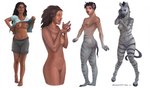 anthro barefoot basic_sequence black_hair bottomwear breasts clothed clothing feet female growth hair hooves human_to_anthro navel nipples nude shorts simple_background smile solo species_transformation standing striped_body stripes tail tail_growth transformation transformation_sequence undressing white_background borsmenta equid equine human mammal zebra 2017 dated digital_media_(artwork) sequence