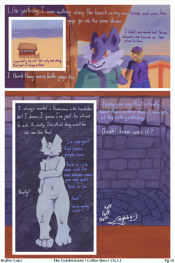 anthro backpack blush brown_body cheek_tuft clothed clothing duo facial_tuft female floor flower freckled_face freckles fur hair hand_holding head_tuft imminent_anal imminent_sex leading male male/male multicolored_body nude plant sea shower_room simple_background smile solo text tile tile_floor tile_wall tuft two_tone_body wall_(structure) water white_body white_fur koffeecake mythology aeson_(koffeecake) cookie_(koffeecake) cream_(koffeecake) canid canine canis domestic_dog hybrid lagomorph leporid mammal mustelid mythological_canine mythological_creature otter rabbit 2026 absurd_res artist_name colored comic dated digital_drawing_(artwork) digital_media_(artwork) digital_painting_(artwork) english_text full-length_portrait hi_res multiple_scenes painting_(artwork) portrait shaded signature story three-quarter_portrait