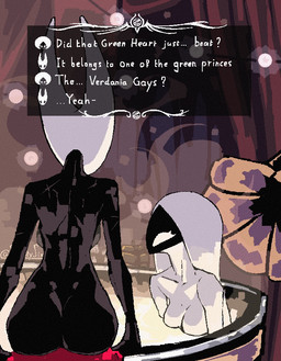 anthro back_dimples bath bathing black_body breasts butt butt_focus clothing collarbone dialogue duo female female/female nude partially_submerged text undressing water white_body shantysixix hollow_knight:_silksong hollow_knight_(franchise) team_cherry hornet_(hollow_knight) lace_(hollow_knight:_silksong) arthropod insect colored detailed digital_drawing_(artwork) digital_media_(artwork) english_text hi_res