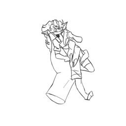 ambiguous_gender ambiguous_pred ambiguous_prey anthro anthro_pred anthro_prey blush blush_lines bodily_fluids clothed clothed_anthro clothing dangling disembodied_hand duo extreme_size_difference heart_eyes heart_symbol holding_another open_mouth oral_vore saliva saliva_string size_difference soft_vore teeth tongue vore paddle-boat angel_(paddle-boat) deer mammal 1:1 2022 2d_animation animated digital_media_(artwork) frame_by_frame greyscale hi_res monochrome male_(lore)