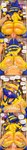 anthro biped blue_hair butt dialogue duo female female_penetrated genitals hair male male/female male_penetrating male_penetrating_female penetration penis rear_view sex speech_bubble text thick_thighs yellow_body cobatsart animal_crossing nintendo ankha_(animal_crossing) domestic_cat felid feline felis mammal absurd_res hi_res long_image tall_image