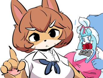 Rating: s
ID: 5646037
Date: 2025-06-16 10:38:41 -0400
Status: active
Score: 13
4:3 anthro big_breasts breasts brown_ears brown_hair bully_fox canid canine clothing collar eeveelution exclamation_point female fox generation_4_pokemon gesture glaceon hair hand_gesture huge_breasts mammal neck_ribbon neck_tuft nintendo pawpads pointing pointing_up pokemon pokemon_(species) reaction_image school_uniform solo tuft uniform unknown_artist post #5646037