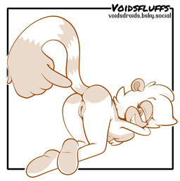 anthro anus ass_up bedroom_eyes breast_squish breasts butt eyelashes feet female fur genitals hair half-closed_eyes looking_at_viewer looking_back narrowed_eyes nude seductive simple_background smile solo squish tail vulva voidsdroids idw_publishing sega sonic_the_hedgehog_(comics) sonic_the_hedgehog_(idw) sonic_the_hedgehog_(series) tangle_the_lemur lemur mammal primate ring-tailed_lemur strepsirrhine digital_media_(artwork) hi_res