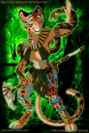 bodypaint breasts brown_eyes cleavage clothed clothing ear_piercing feline female jaguar jewelry jungle magic_user mammal mrchocolate orange_eyes piercing polearm reptile scalie skull smile snake staff tribal_spellcaster witch_doctor
Rating: Safe
Score: 3
User: mrchocolate
Date: December 27, 2012