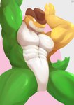 abs biceps candy clothing cowboy_hat dessert featureless_crotch food hat headgear headwear male muscular muscular_male pecs solo warsyl glitch_productions the_amazing_digital_circus gummigoo_(tadc) crocodilian food_creature living_candy lizard reptile scalie hi_res