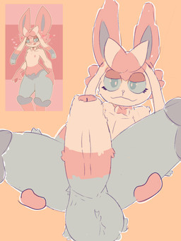 anthro backsack ball_tuft balls big_balls big_penis blue_body blue_eyes blue_fur femboy fluffy fluffy_balls fluffy_penis foreskin fur fusion genitals humanoid_genitalia humanoid_penis male nude nude_anthro penis pink_body pink_fur pokemon_fusion solo spread_legs spreading thick_thighs tuft white_body white_fur sodacrumble nintendo pokemon fan_character mochi_(sillymochibun) cinderace eeveelution generation_6_pokemon generation_8_pokemon pokemon_(species) sylveon 3:4 hi_res