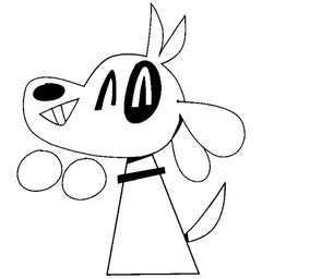 ambiguous_gender anthro black_body black_collar black_fur black_nose collar collar_only dancing eye_spots eyes_closed floppy_ears fur happy head_tuft multicolored_body multicolored_fur nude simple_background smile solo tail tail_motion tailwag teeth tuft white_background white_body white_fur cocadope coca_(cocadope) canid canine canis domestic_dog mammal 2024 animated black_and_white monochrome male_(lore)