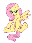 anatomically_correct anatomically_correct_genitalia anatomically_correct_pussy animal_genitalia animal_pussy equine_genitalia equine_pussy feathered_wings feathers female feral genitals hair pink_hair pussy quadruped simple_background solo tail teats white_background wing_boner wings yellow_body yellow_feathers lulubell friendship_is_magic hasbro my_little_pony mythology fluttershy_(mlp) equid equine mammal mythological_creature mythological_equine pegasus