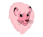 ambiguous_form black_whiskers brown_nose eyebrows fur male mane pink_body pink_fur pink_mane simple_background snout solo style_emulation whiskers white_background sebdoggo cartoon_network kimba_the_white_lion osamu_tezuka steven_universe lion_(steven_universe) felid lion mammal pantherine 2015 adobe_photoshop_(artwork) digital_drawing_(artwork) digital_media_(artwork) flat_colors headshot_portrait portrait