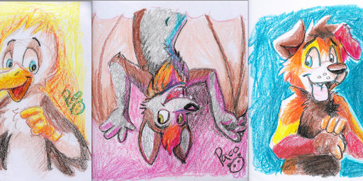 anthro blue_eyes brown_body brown_fur brown_hair floppy_ears front_view fur glistening glistening_eyes green_eyes hair head_tuft male male_anthro nude open_mouth open_smile orange_body orange_fur short_hair smile solo tuft upside_down white_body white_fur pandapaco avian bat canid canine mammal half-length_portrait hi_res multiple_images portrait