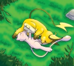 69 balls cum edit erection eyes_closed fellatio forest gay grass hindpaw legendary_pokémon lying male mew nintendo nude on_side oral oral_sex paws penis pokémon raichu sex tongue tree unknown_artist video_games wood
Rating: Explicit
Score: 7
User: Mew87
Date: December 01, 2012
