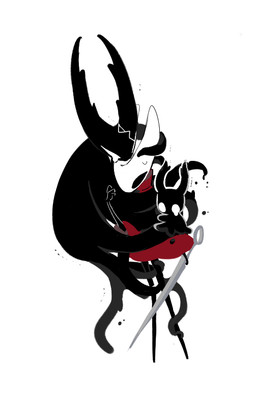 2_horns ambiguous_gender anthro black_body bodily_fluids cloak clothing group group_hug holding_another hollow_eyes horn hug hugging_another melee_weapon scared size_difference sweat sweatdrop tears tentacles trio weapon white_face milktea25424633 hollow_knight_(franchise) team_cherry hollow_knight_(character) hornet_(hollow_knight) the_knight_(hollow_knight) arachnid arthropod spider vessel_(species) 2026 chinese_description digital_drawing_(artwork) digital_media_(artwork)