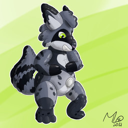 ambiguous_gender anthro fur green_eyes inflatable latex multicolored_body multicolored_fur open_mouth pool_float pool_toy simple_background smile solo two_tone_body two_tone_fur maxwell_longtail animate_inanimate felid feline hybrid living_inflatable living_pool_toy lynx mammal procyonid raccoon 1:1 digital_media_(artwork) hi_res