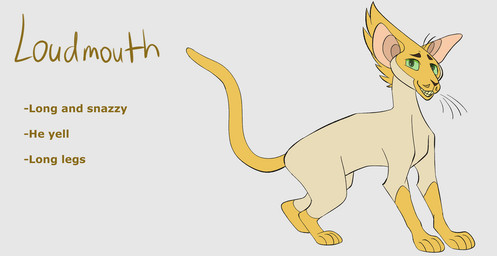 ambiguous_gender feral feralized fur green_eyes long_tail orange_body orange_fur short_fur simple_background solo tail text white_background yellow_body yellow_fur segamastergirl my_hero_academia warriors_(book_series) present_mic domestic_cat felid feline felis mammal 2019 crossover english_text model_sheet