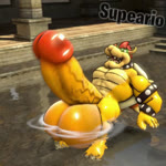 anthro balls big_balls big_penis genitals huge_balls huge_penis hyper hyper_balls hyper_genitalia hyper_penis male muscular muscular_anthro muscular_male nude partially_submerged penis public solo splash thick_penis thrusting supeario mario_bros nintendo bowser koopa scalie 1:1 2019 3d_(artwork) 3d_animation animated digital_media_(artwork) high_framerate loop no_sound short_playtime source_filmmaker_(artwork) webm