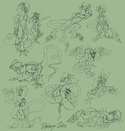 anthro anus bone_frill breasts butt claws coiled_tail coiled_up coiling coiling_around_body feathers female frill_(anatomy) genitals group head_crest lifted_by_neck long_tongue male male/female mouth_shot multiple_poses open_mouth penis pose prehensile_tail presenting presenting_anus presenting_hindquarters presenting_penis sharp_teeth sickle_claw size_difference solo spade_tail spikes strangling tail tail_feathers teeth toe_claws tongue vulva winged_arms wings dyloteryx dylo dilophosaurid dilophosaurus dinosaur dromaeosaurid feathered_dinosaur feathered_scalie prehistoric_species reptile scalie theropod velociraptor absurd_res digital_drawing_(artwork) digital_media_(artwork) hi_res sketch sketch_page unfinished trans_(lore) trans_man_(lore)