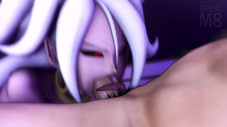 balls_deep big_penis biped black_sclera blurred_background bodily_fluids breasts close-up cum cum_in_mouth cum_inside cum_on_penis deep_throat depth_of_field duo ear_piercing ear_ring ejaculation erection eye_contact fellatio female female_focus female_on_human female_penetrated first_person_view genital_fluids genitals half-closed_eyes human_on_humanoid human_penetrating human_penetrating_humanoid human_pov humanoid_penetrated humanoid_pointy_ears interspecies lidded_eyes long_tongue looking_at_another looking_at_genitalia looking_at_partner looking_at_penis looking_at_viewer looking_up looking_up_at_viewer lying lying_and_blow_position male male/female male_on_humanoid male_penetrating male_penetrating_female male_pov multiple_angles narrowed_eyes not_furry on_back open_mouth oral oral_only oral_penetration penetrating_pov penetration penile penile_penetration penis penis_in_mouth piercing pleasure_effects pointy_ears pubes red_eyes ring_piercing saliva saliva_on_penis saliva_on_tongue saliva_string sex sex_shot solo_focus thick_penis throbbing throbbing_penis tongue tongue_on_penis tongue_out tongue_out_fellatio tongue_wrap tongue_wrapped_around_penis tonguejob vein veiny_penis greatm8sfm dragon_ball dragon_ball_fighterz android_21 majin_android_21 alien alien_humanoid human humanoid majin mammal 16:9 3d_(artwork) 3d_animation animated digital_media_(artwork) no_sound shaded short_playtime source_filmmaker_(artwork) video widescreen