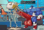 anal anal_penetration anthro balls belly belly_expansion belly_inflation big_balls big_muscles big_penis blue_body bodily_fluids boots bulge clothing cum cum_drip cum_in_ass cum_in_mouth cum_inflation cum_inside cum_on_face cum_on_penis cum_through cumshot dripping ejaculation erection expansion extreme_penetration footwear genital_fluids genitals holding_arms huge_balls huge_muscles huge_penis hyper hyper_balls hyper_genitalia hyper_inflation hyper_penis inflation long_penis machine male male/male muscular muscular_anthro muscular_male penetration penile penile_penetration penis profanity shallow_penetration shoes size_difference smaller_penetrated speedo sweat swimwear tenting text underwear vein veiny_arms veiny_balls veiny_chest veiny_legs veiny_muscles veiny_penis yellow_body voidlesky mythology veegrowmon android dragon mythological_creature mythological_scalie robot scalie absurd_res english_text hi_res