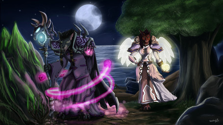 16:9 2012 bay canine cloak clothing cloud female grass house karukuji magic magic_user male mammal moon night polearm priest rocks sea skull spell staff stars tree video_games wallpaper warcraft water were werewolf widescreen wings wolf wood worgen world_of_warcraft
Rating: Safe
Score: 9
User: kukuji
Date: March 06, 2012