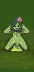 femboy genitals green_body green_skin male not_furry penis plant simple_background solo modomodo starbound alien elemental_creature elemental_humanoid flora_fauna floran humanoid plant_humanoid hi_res