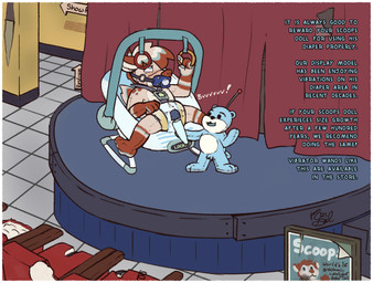 abandoned abandoned_building ageplay anthro bdsm blush bodily_fluids bondage bound diaper duo forced future gag genital_fluids genitals infantilism lock machine male male/male object_in_mouth pacifier pacifier_gag pacifier_in_mouth penis plushie roleplay science_fiction sex sex_toy small_penis text toying_partner unclean_diaper urine used_diaper vibrator vibrator_on_diaper wand_vibrator wet_diaper young young_anthro young_male poorsal scoops_(spoons) animate_inanimate hyena living_plushie mammal robot english_text hi_res