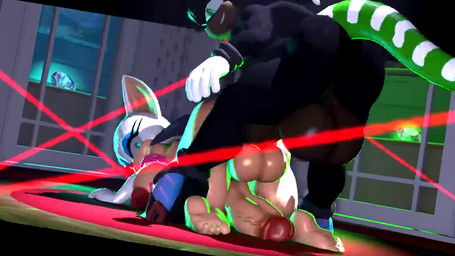 anal anal_penetration anthro ball_size_difference balls big_breasts big_butt breasts butt clenched_teeth duo gem genitals gynomorph gynomorph/male gynomorph_penetrated intersex intersex/male intersex_penetrated laser looking_back male male_penetrating male_penetrating_gynomorph male_penetrating_intersex penetration penis penis_size_difference sex smug_grin teeth thick_thighs thatknowndude sega sonic_the_hedgehog_(series) fan_character rouge_the_bat bat eulipotyphlan hedgehog hybrid lizard mammal reptile scalie 16:9 3d_(artwork) 3d_animation animated digital_media_(artwork) no_sound short_playtime webm widescreen