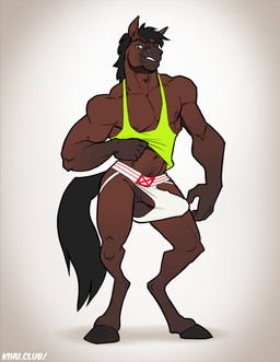 2018 5_fingers anthro balls black_hair clothing digitigrade equine hair hooves horse jockstrap kihu male mammal muscular muscular_male navel nipples pecs penis shirt simple_background smile smirk solo standing tank_top tenting underwear
Rating: Explicit
Score: 11
User: BrokenClock
Date: July 20, 2018 2018 5_fingers anthro balls black_hair clothing digitigrade equine hair hooves horse jockstrap kihu male mammal muscular muscular_male navel nipples pecs penis shirt simple_background smile smirk solo standing tank_top tenting underwear
Rating: Explicit
Score: 11
User: BrokenClock
Date: July 20, 2018