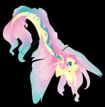 alternate_species blue_eyes female fish_tail fur gradient_hair hair iridescent iridescent_fin pink_fins pink_hair scales smile solo split_form yellow_body yellow_fur yellow_scales fuyusfox friendship_is_magic hasbro my_little_pony fluttershy_(mlp) equid equine horse mammal marine merfolk pony alpha_channel pastel_theme