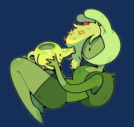 accessory ambiguous_gender animal_hood backpack barefoot bottomwear breasts clothed clothing dot_eyes feet female floating flower flower_in_hair fully_clothed green_body green_hair hair hair_accessory hat headgear headwear holding_object not_furry plant proboscis_(anatomy) shirt simple_background simple_eyes skirt solo t-shirt toony topwear transparent_background trunk_(anatomy) watering_can discount-supervillain adventure_time cartoon_network fionna_and_cake fionna_and_cake_(franchise) fennel_(fionna_and_cake) tree_trunks elemental_creature elemental_humanoid elephant elephantid flora_fauna humanoid mammal plant_humanoid proboscidean alpha_channel digital_media_(artwork) green_theme