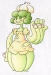 cactus clothing dress female green_body green_hair hair plant simple_background solo white_background yellow_sclera shar0makai cactus_creature cactus_humanoid elemental_creature elemental_humanoid flora_fauna humanoid plant_humanoid 2023 absurd_res hi_res traditional_media_(artwork)