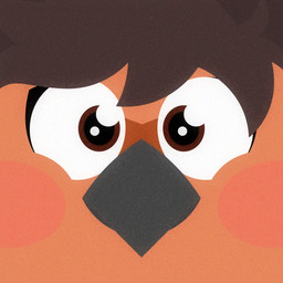 ambiguous_form beak female looking_at_viewer smile solo epsipep roberta_puddin_(epsipep) avian bird kakapo parrot strigopoid 1:1 colored hi_res icon