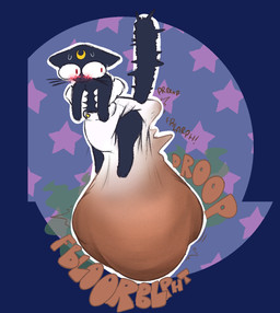 big_diaper blush bodily_fluids diaper embarrassed excessive_feces feces female feral held_up huge_diaper hyper hyper_diaper hyper_feces hyper_soiling onomatopoeia shocked simple_background smelly soiling solo sound_effects stink_fumes stretched_clothing sweat sweatdrop text toony unclean_diaper used_diaper breadpowders sailor_moon_(series) luna_(sailor_moon) domestic_cat felid feline felis mammal hi_res