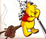 clothing eyes_closed feces fur fæces hand_on_head male open_mouth paint paintbrush pooh_bear pooping scat shirt simple_background solo text traditional_media visual_pun what winnie_the_pooh_(franchise) yellow_fur
Rating: Explicit
Score: 2
User: hajosikotoyotasi
Date: December 31, 2012