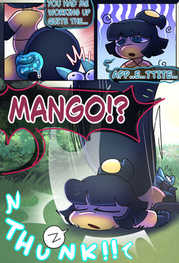 blue_body blue_fur fight fighting_pose fur imminent_vore male male/male multicolored_body multicolored_fur pose sitting_on_another halfpricesouls nintendo pokemon mango_(halfpricesouls) zoro_(halfpricesouls) generation_3_pokemon generation_4_pokemon generation_5_pokemon lucario mawile pokemon_(species) zoroark absurd_res comic cover cover_art cover_page hi_res