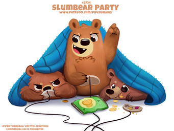 ambiguous_gender annoyed bag bedding black_eyes blanket brown_body brown_fur chips_(food) controller eating feral food fur game_controller group humor open_mouth potato_chips pun simple_background tan_body tan_fur teeth text visual_pun white_background piper_thibodeau bear brown_bear mammal ursine 4:3 digital_media_(artwork) digital_painting_(artwork) english_text painting_(artwork) url