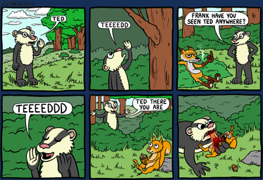 anthro bad_friends badger blood canine dialogue dying eating english_text forest fox gore group hard_vore horror humor male mammal middle_finger mustelid outside pain pandyland rodent smoking squirrel text tree vore what_has_nature_done
Rating: Questionable
Score: 5
User: Peekaboo
Date: May 17, 2014 anthro bad_friends badger blood canine dialogue dying eating english_text forest fox gore group hard_vore horror humor male mammal middle_finger mustelid outside pain pandyland rodent smoking squirrel text tree vore what_has_nature_done
Rating: Questionable
Score: 5
User: Peekaboo
Date: May 17, 2014