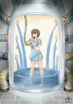 breasts containment_tube detailed_background female human_only inside laboratory_equipment mask medical_instrument not_furry oxygen_mask scientific_instrument solo standing water witchfiend aika_(tomlloyd) human mammal 2020 absurd_res hi_res story story_in_description