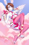 4_toes 5_fingers anthro brown_hair day detailed_background eyebrows eyelashes feet femboy fingers hair looking_at_viewer male outside pink_eyes sky smile solo toes rd406 lagomorph leporid mammal rabbit 2022 digital_media_(artwork) hi_res