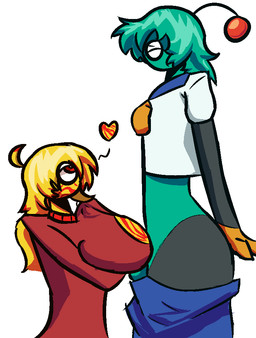 black_arms breast_play breasts clothed clothing duo female femboy genitals heart_symbol male male/female mandibles multicolored_body partially_clothed sex simple_background teal_body titfuck titfuck_under_clothes two_tone_body white_background yellow_body dakuterooty mario_bros nintendo super_mario_64 humanoid scuttlebug skeeter_(mario) aliasing digital_media_(artwork)
