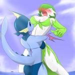 bear_hug bearhug bikini blush eeveelution female gardevoir lesbian nintendo pain pokémon screaming swimsuit vaporeon video_games wrestling
Rating: Questionable
Score: 8
User: Test-Subject_217601
Date: March 07, 2014